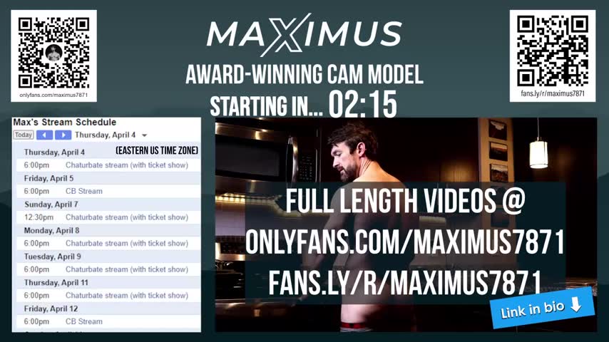 Maximus7871 Webcam Preview